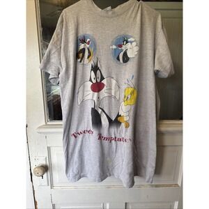 1998 Vintage Sylvester Tweet Temtations Looney Tunes Graphic T Shirt One Size